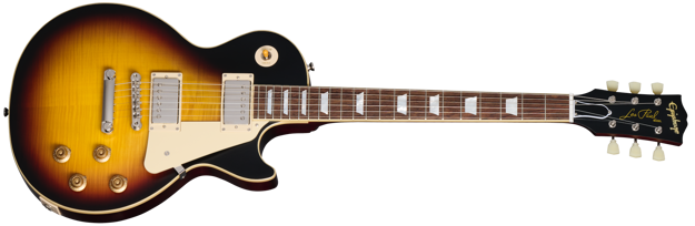 Epiphone 1959 Les Paul Standard Tobacco Burst, inkludert koffert