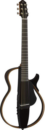 Yamaha SLG200S Steel String Silent Guitar Translucent Black