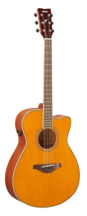 Yamaha FSC-TA-VT Trans-Acoustic Cutaway Electro Acoustic Guitar Vintage Tint