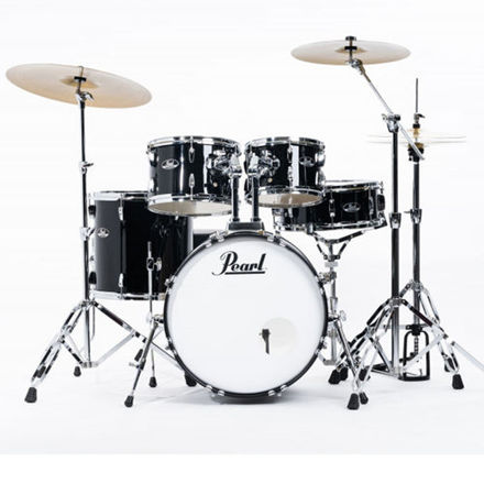 Pearl Roadshow 2016B/1007T/1208T/1414F/1450S w/ 5pc-HW & Sabian Cymbals