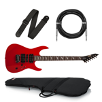 Pakke: LTD MT-130 Red inkl. bag, reim og kabel