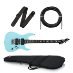 Pakke: LTD MT-130 Sky Blue inkl. bag, reim og kabel