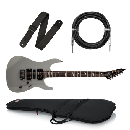 Pakke: LTD MT-130 Grey inkl. bag, reim og kabel