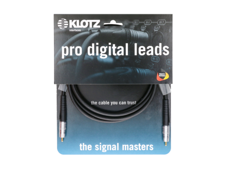 Klotz pro S/PDIF kabel med Phono/ RCA 75 ohm 2m