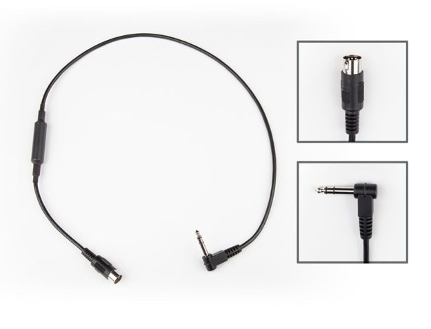 Strymon MIDI-EXP Cable Straight MIDI - Right Angle 1/4" TRS