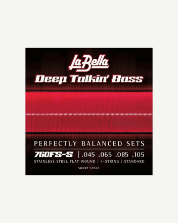 La Bella 760FS-S Deep Talkin' Bass, Flats - Standard, Short Scale