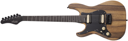 Schecter SVSS EXOTIC BLACK LIMBA L/H BL