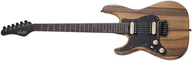 Schecter SVSS EXOTIC BLACK LIMBA L/H BL