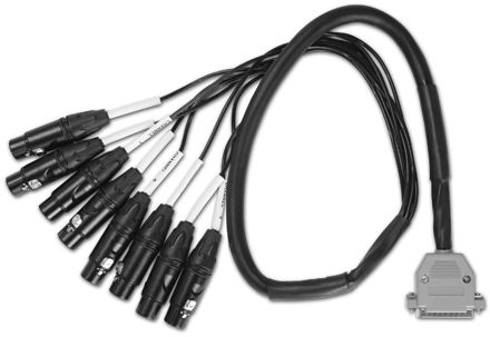 AMP DSUB-XLR-1F D-SUB Cable 1M