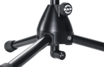 K&M 27500 XLR Microphone stand with gooseneck, black