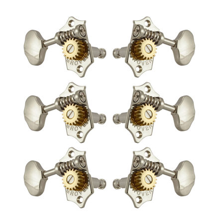 Grover 97 Series Sta-Tite 18:1 Vertical Nickel Set