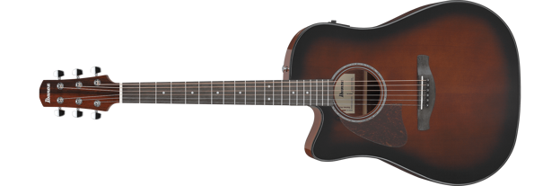 Ibanez AAD51LCE-DVS western-gitar med mikrofon, venstrehendt Advanced Acoustic