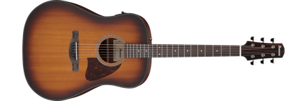 Ibanez AAD54E-OMH western-gitar med mikrofon, Advanced Acoustic