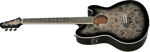 Ibanez TCY10PA-BKB western-gitar med mikrofon