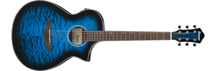 Ibanez AEWC16QA-TLH western-gitar med mikrofon