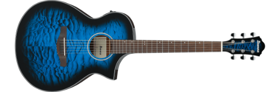 Ibanez AEWC16QA-TLH western-gitar med mikrofon