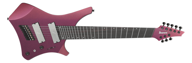 Ibanez A528-CMG elgitar med gigbag, multi-scale 8-strengers