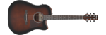 Ibanez AAD51CE-DVS western-gitar med mikrofon, Advanced Acoustic