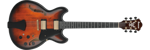 Ibanez ASH300-TBC elgitar med etui, Artstar