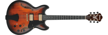 Ibanez ASH300-TBC elgitar med etui, Artstar