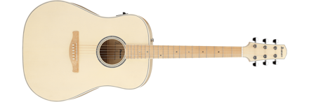 Ibanez AAD77M1E-OAW western-gitar med mikrofon, Advanced Acoustic