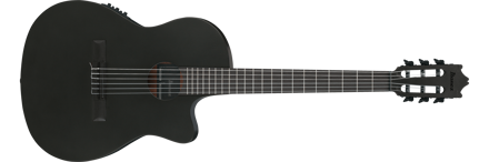 Ibanez GA621-BOT nylonstrenget gitar med mikrofon i thinline-konstruksjon