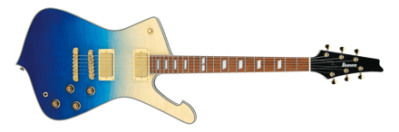 Ibanez IC420FM-TBG elgitar med gigbag, Iceman