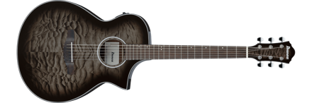 Ibanez AEWC16QA-TKH western-gitar med mikrofon