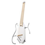 Donner HUSH-I PRO silent gitar hvit