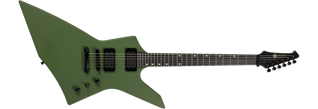 Spira Guitars X-400 Satin Green