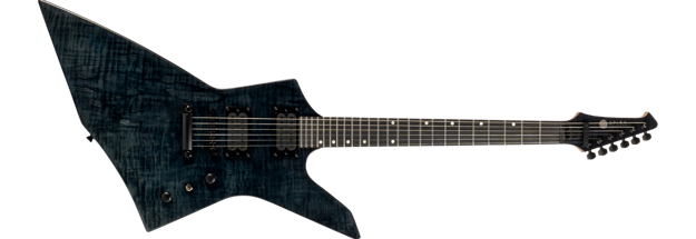 Spira Guitars X-500 Trans Black
