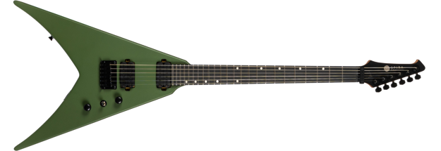Spira Guitars V-400 Satin Green
