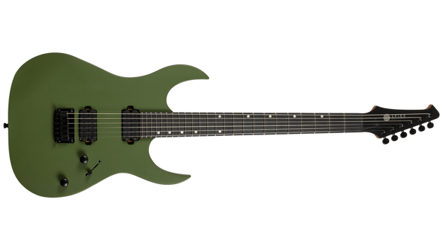 Spira Guitars S-400 Satin Dark green