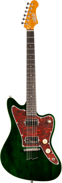 Jet Guitars JJ-350 Green RW