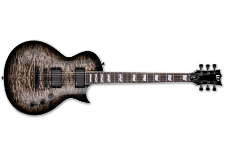 LTD EC-400 QM SEE THRU BLACK SUNBURST