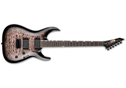 LTD MH-400HT/QM SEE THRU BLACK SUNBURST