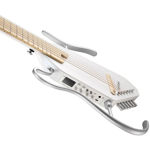 Donner HUSH-I PRO silent gitar hvit