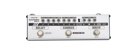 Valeton MES-1 Dapper Mini gitar-multieffekt-pedalboard