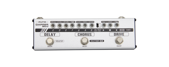 Valeton MES-1 Dapper Mini gitar-multieffekt-pedalboard