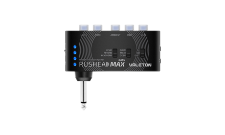 Valeton RH-101 Rushead Max Bass hodetelefonforsterker for bass