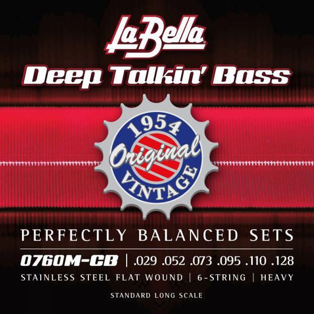 La Bella 0760M-CB Deep Talkin' Bass, 1954 Originals, 6-String
