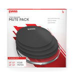 HQ SO-0244 Evans SoundOff Tom Mute Pack Fusion