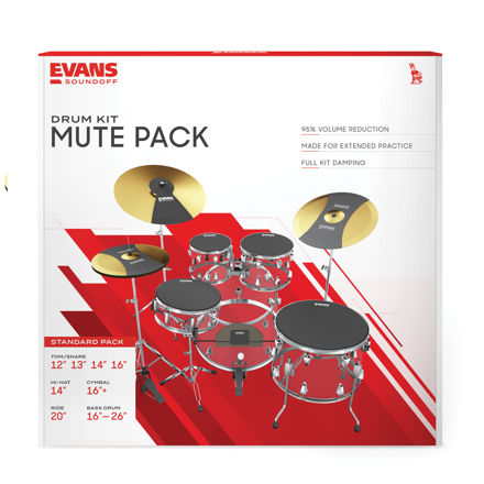 HQ SOSETSTD Evans SoundOff Mute Pack Standard