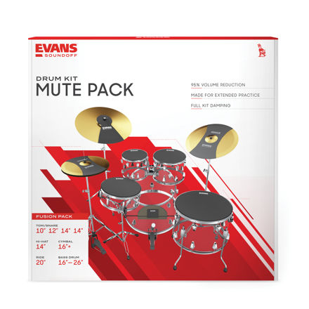 HQ SOSETFSN Evans SoundOff Mute Pack Fusion