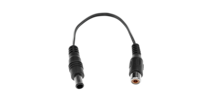 CIOKS L0110: DC Link Adapter, EIAJ to RCA jack, 10 cm
