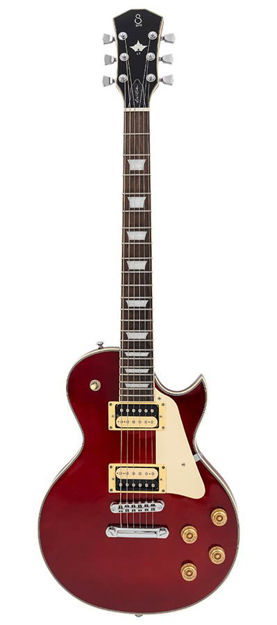 Sire electric guitar L-style candy apple red