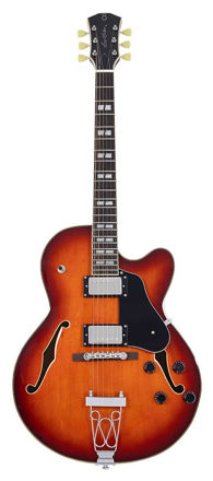 Sire electric archtop guitar