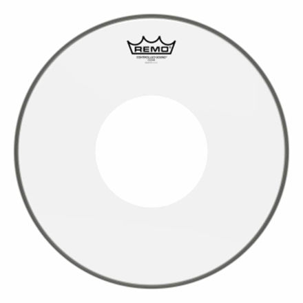 Remo Clear Controlled Sound 14" Drumhead - White Dot On Top