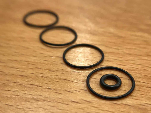 O-ringer Soulo Mute 5+1 for trompetbøyler