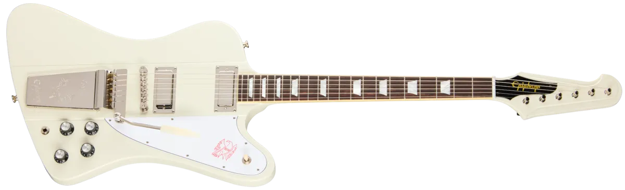 Epiphone 1963 Firebird V Maestro Vibrola Reissue Polaris WH